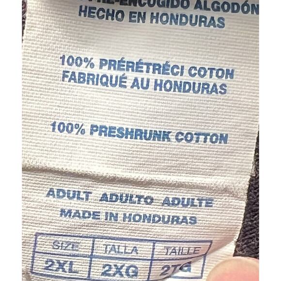 Biker Forever T-Shirt On Delta Tag Size 2XL Short Sleeve Round Neck Black - Picture 5 of 9